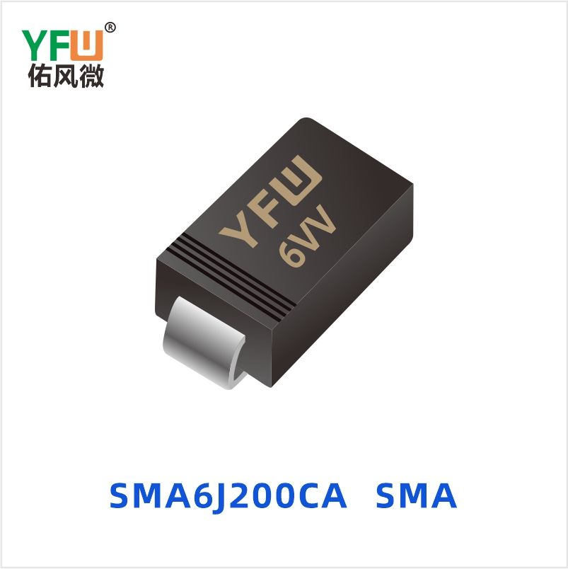 SMA6J200CA SMA 瞬态抑制二极管 YFW佑风微